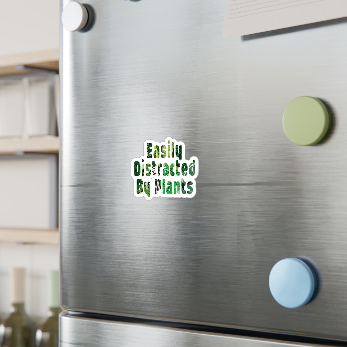 Distracted By Plants Vinyl Decal