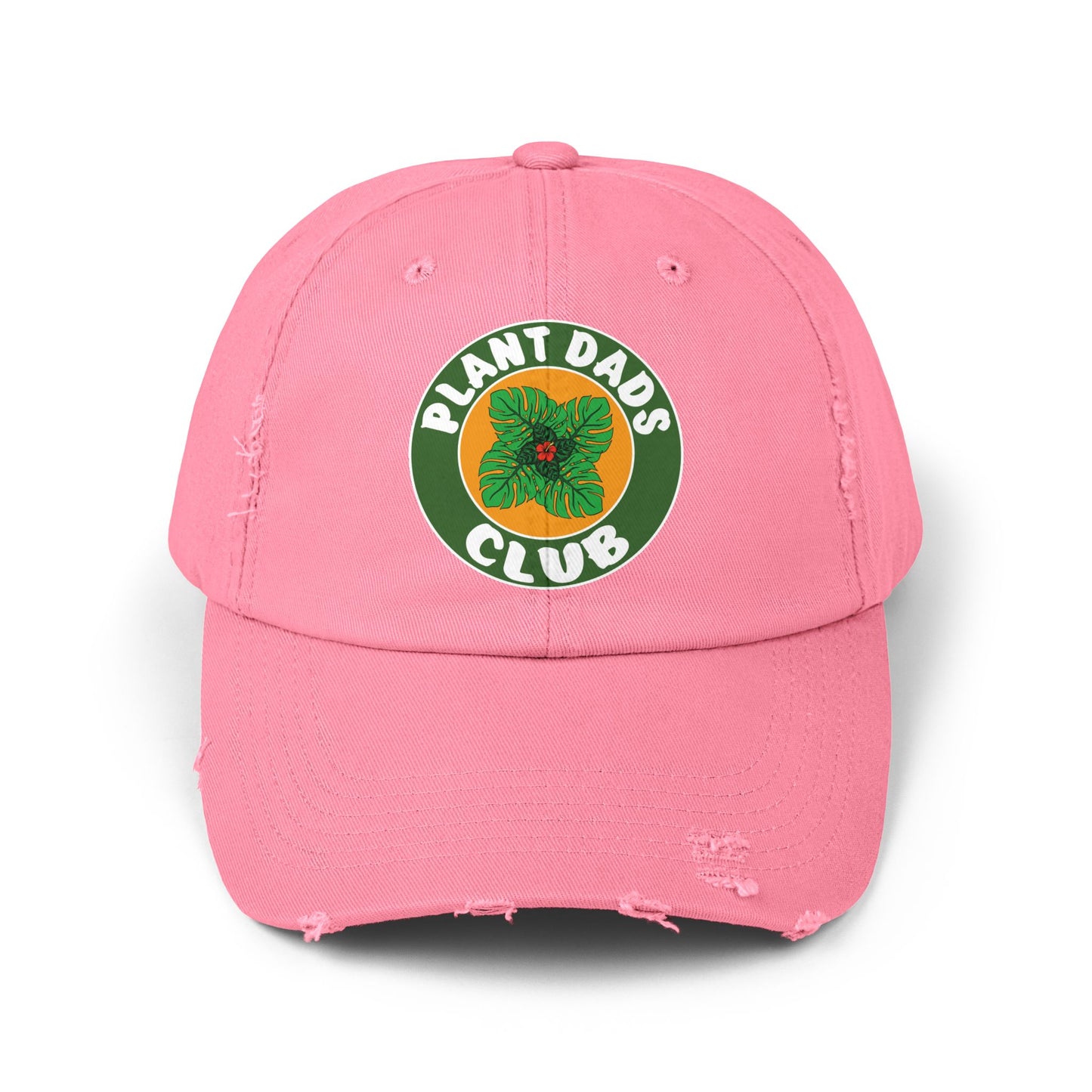 Plant Dads Club Distressed Cap
