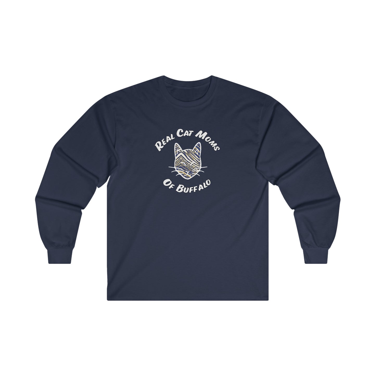 Real Cat Moms of Buffalo Long Sleeve