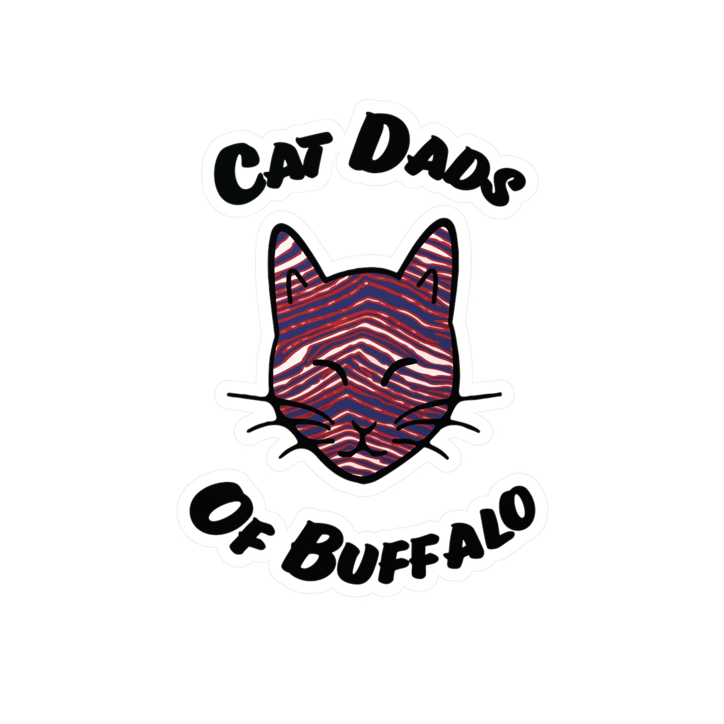 The Cat Dad Vinyl Decal
