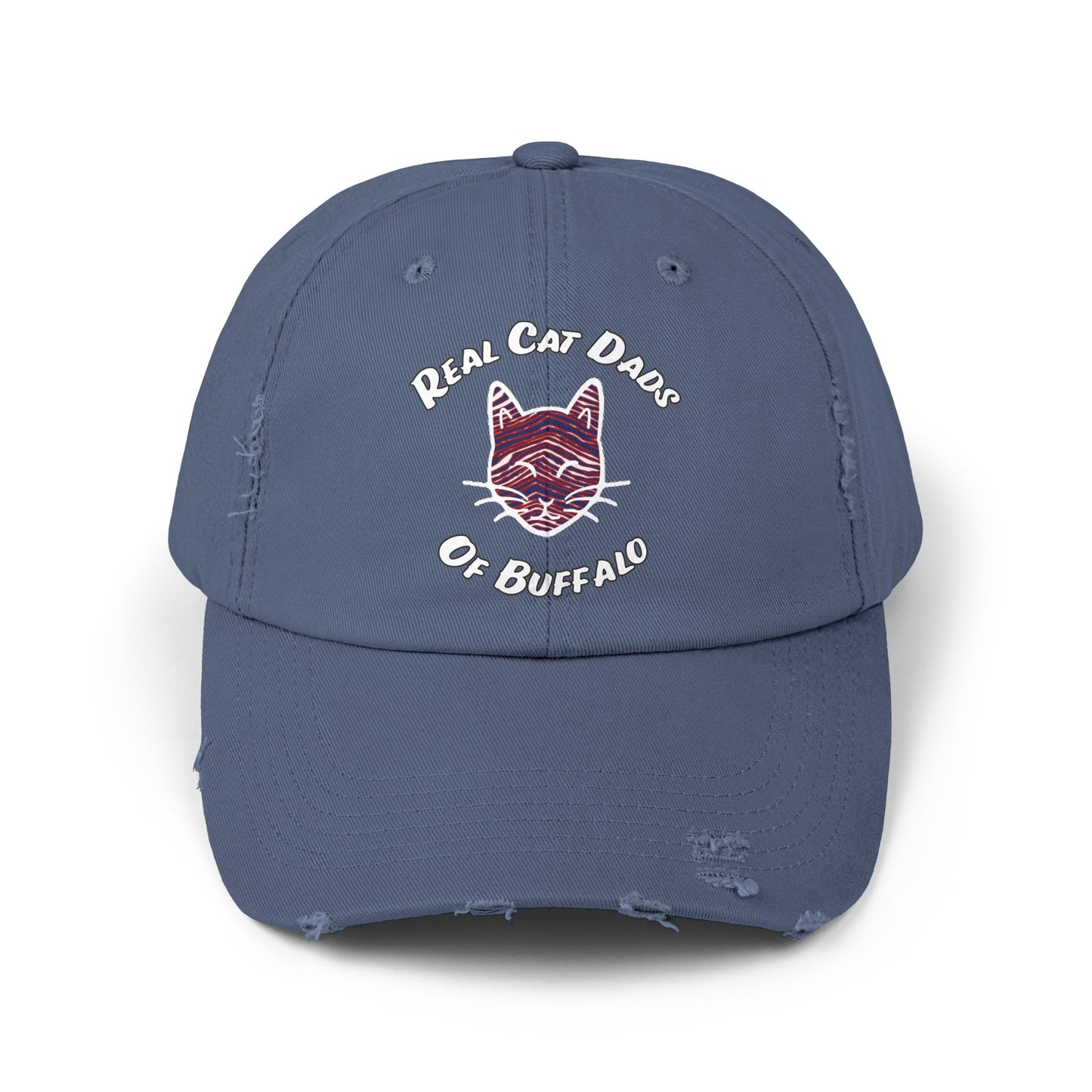 Real Cat Dads of Buffalo Distressed Cap