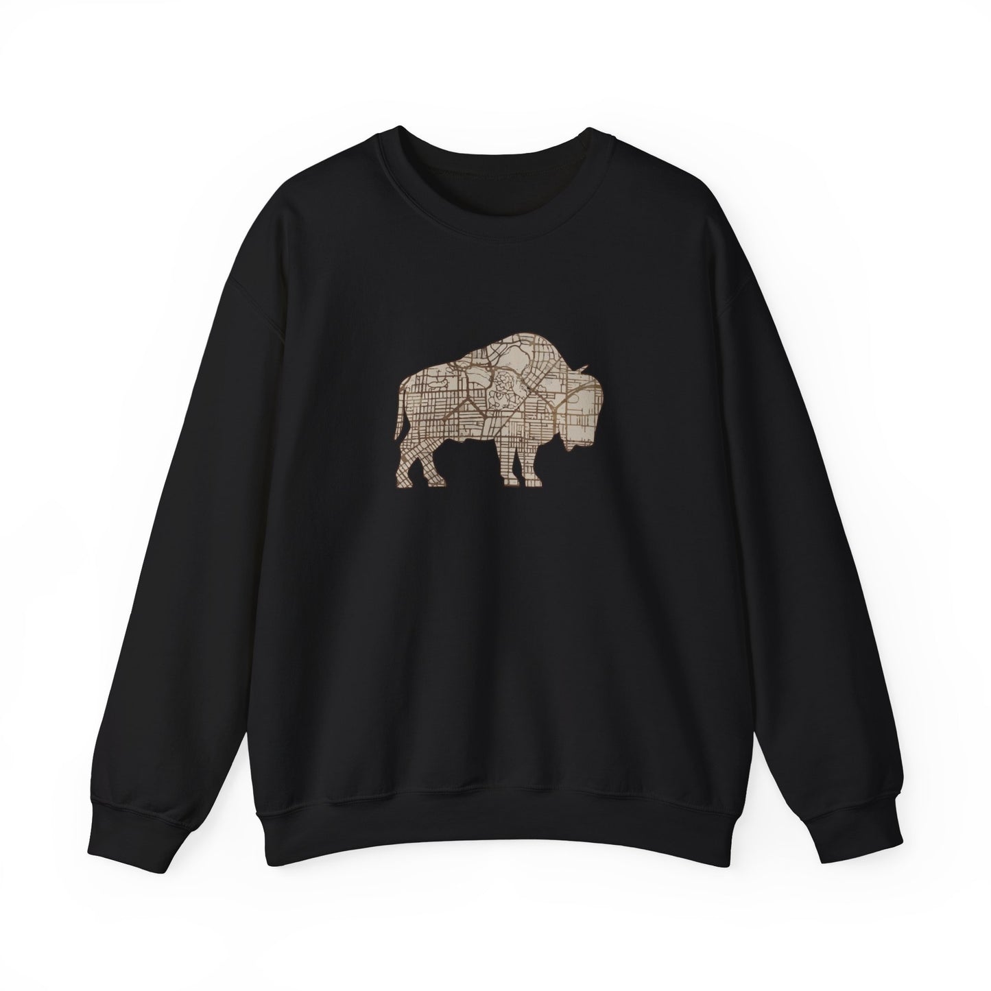 Map of Buffalo Sweatshirt
