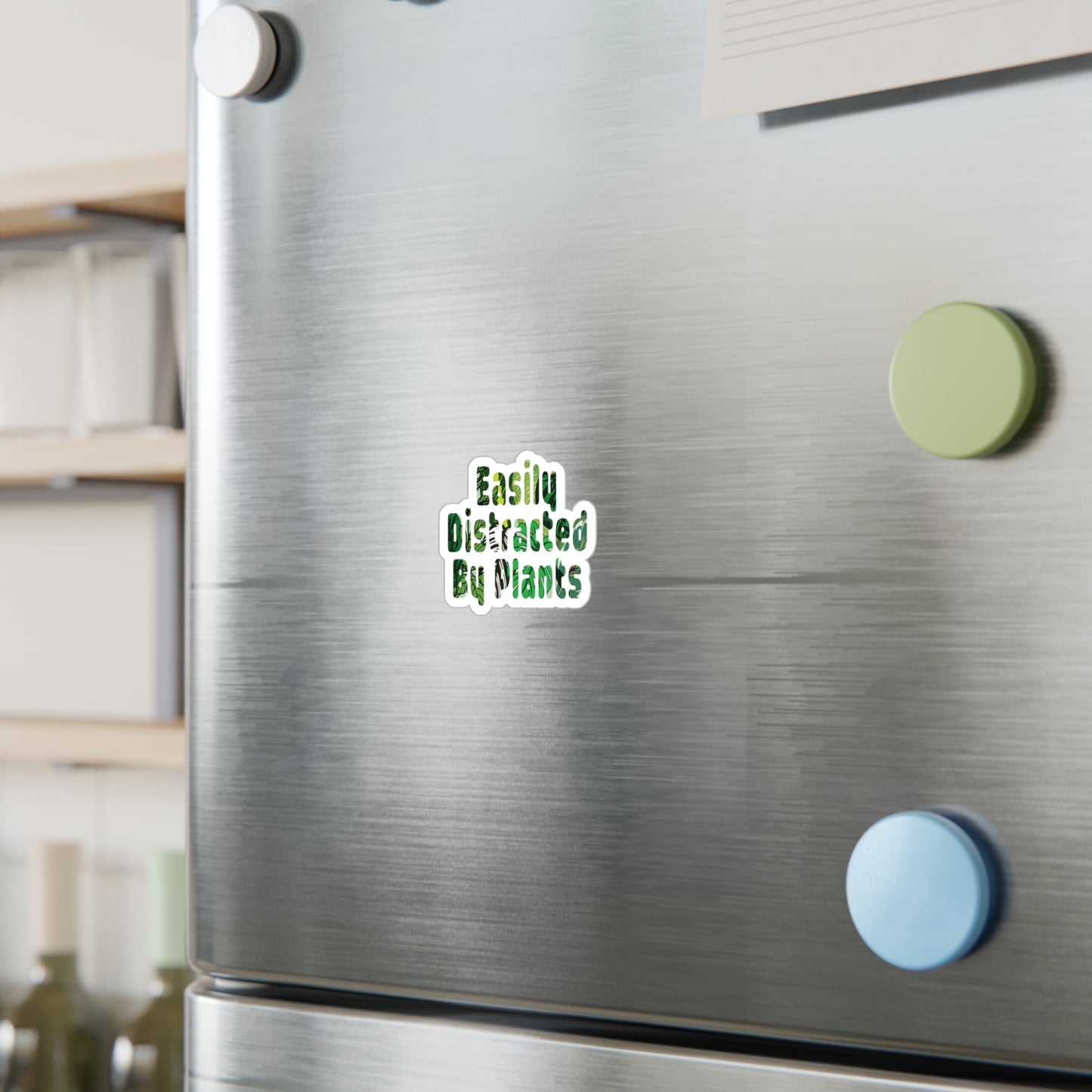 Distracted By Plants Vinyl Decal