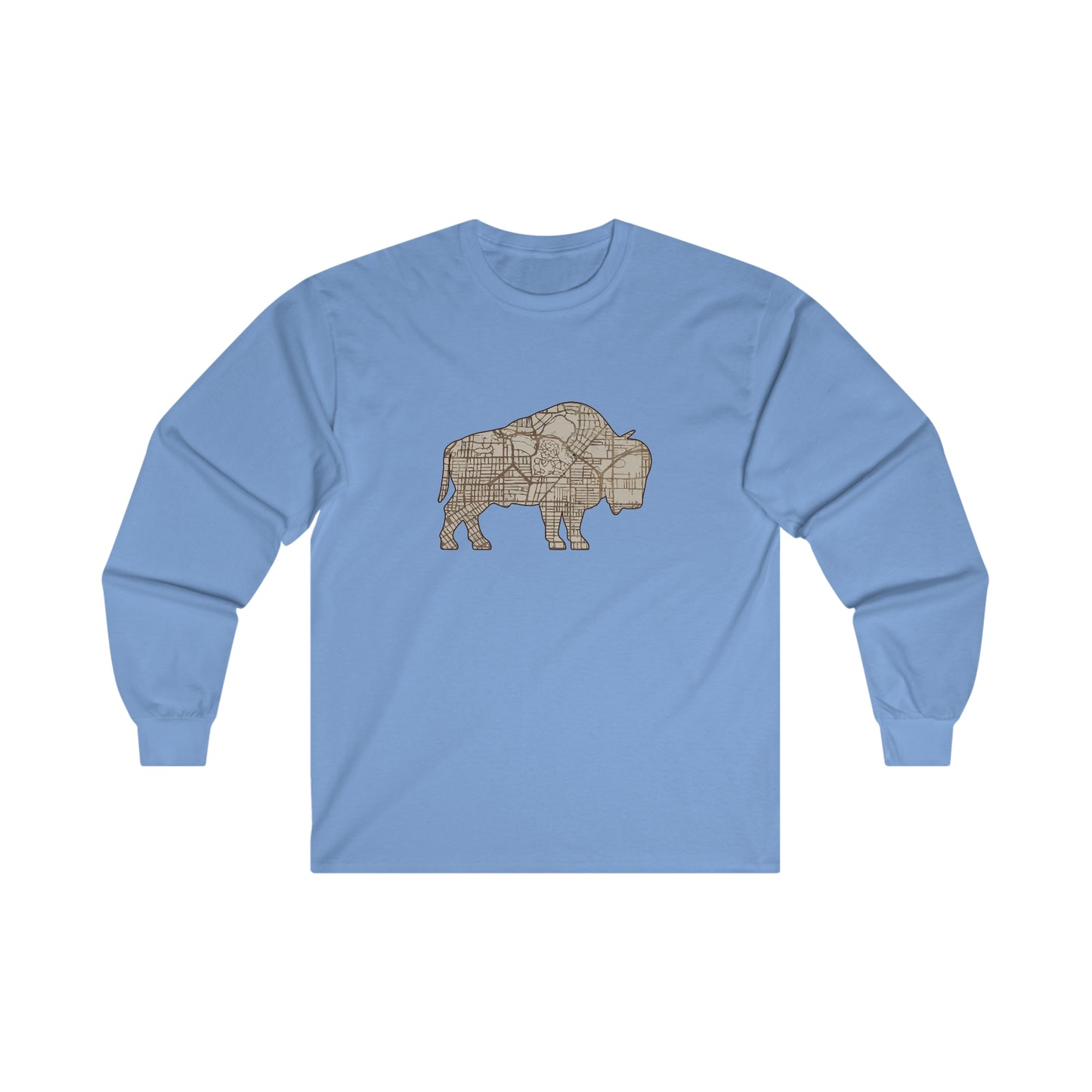 Map of Buffalo Long Sleeve