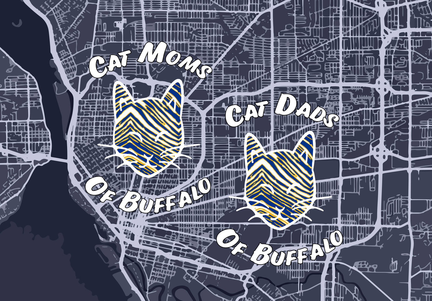 The Hockey Cat Fam of Buffalo