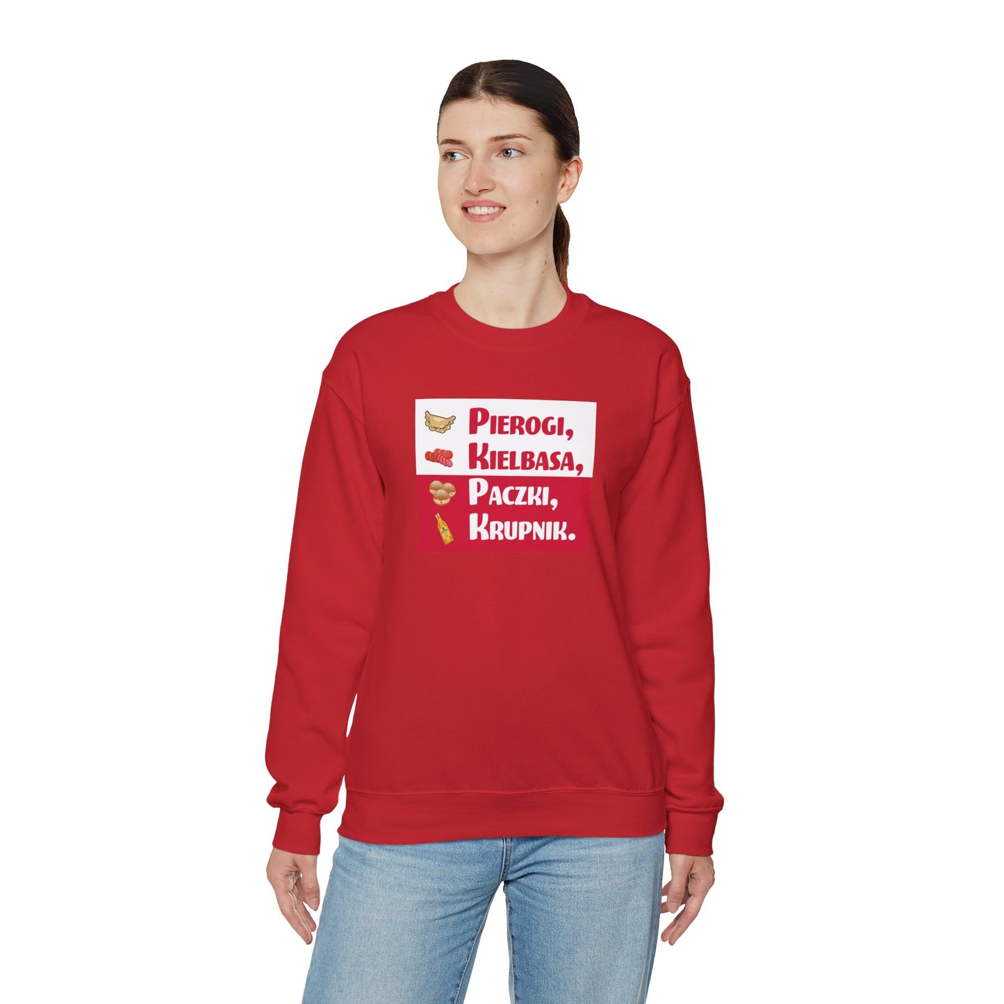 Dyngus Day Flag Sweatshirt