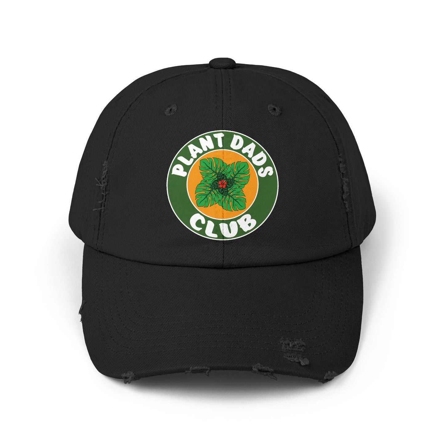 Plant Dads Club Distressed Cap