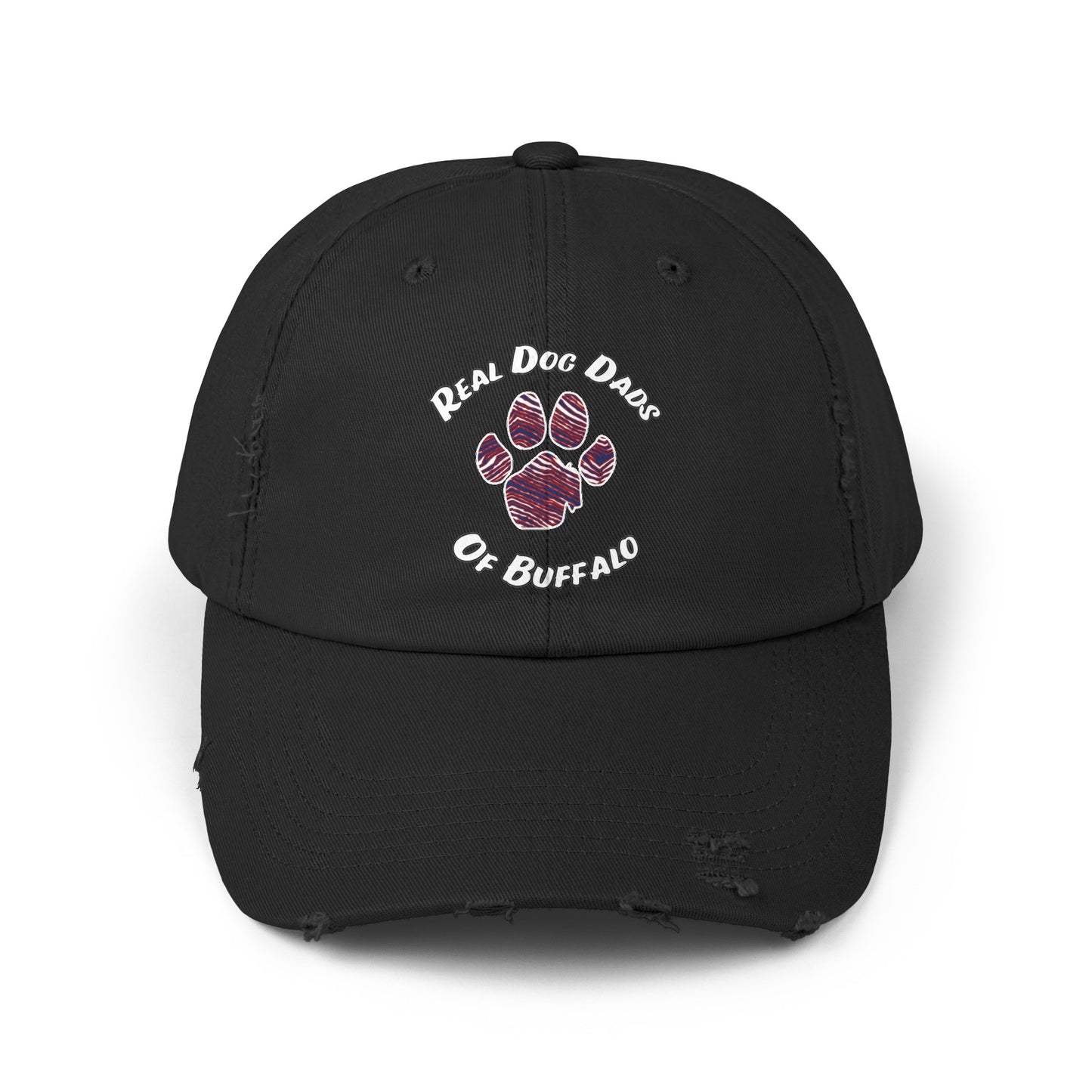 Real Dog Dads of Buffalo Distressed Cap