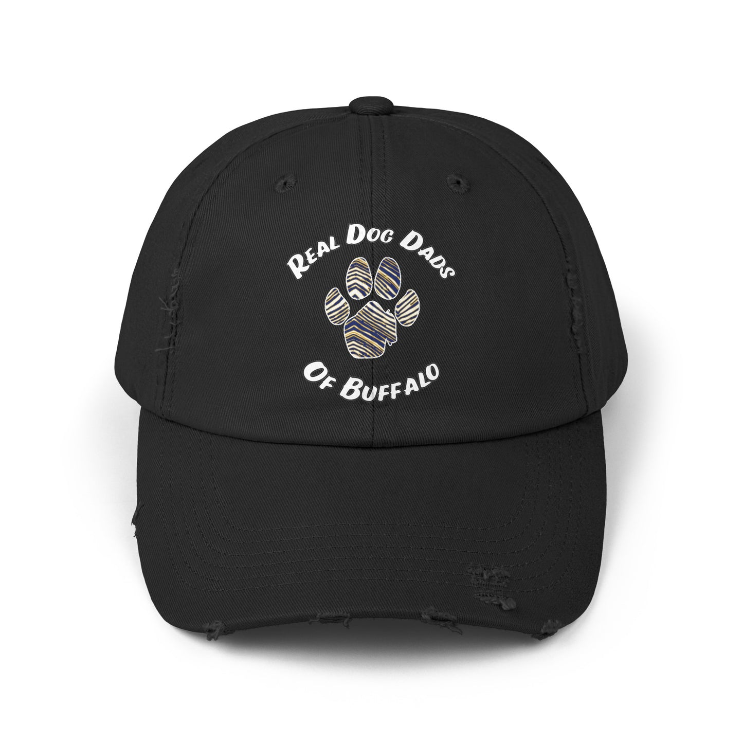 Real Dog Dads of Buffalo Distressed Cap