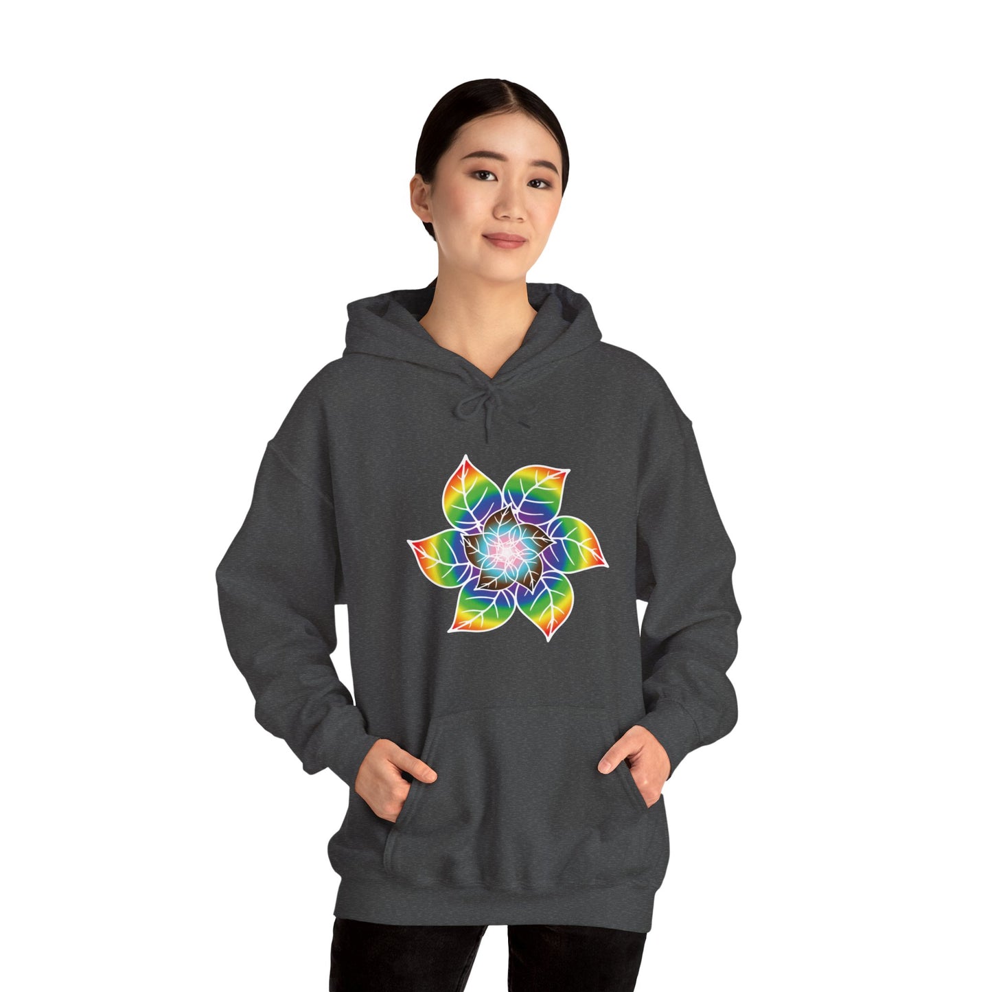 Flower Leaf Pride Hoodie