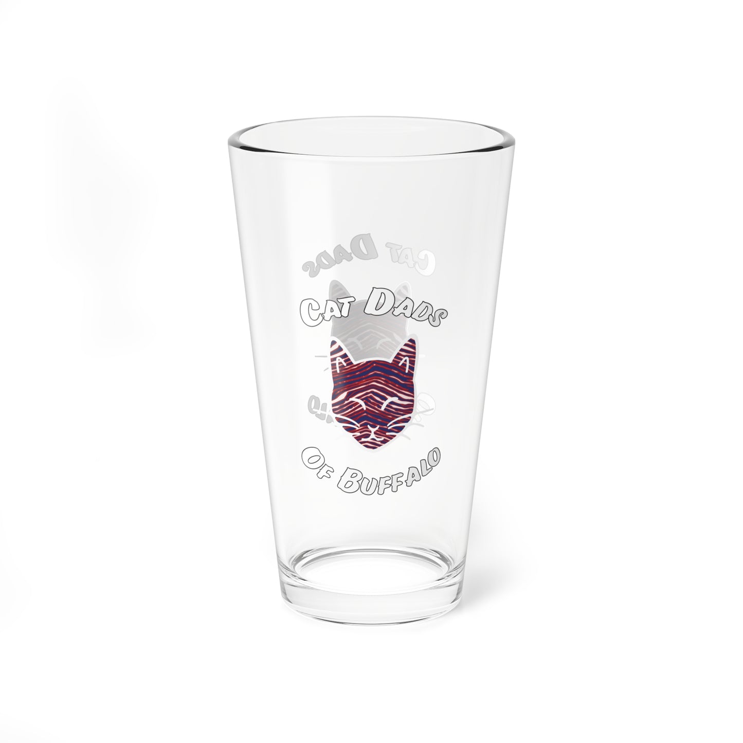 The Cat Dad Glass