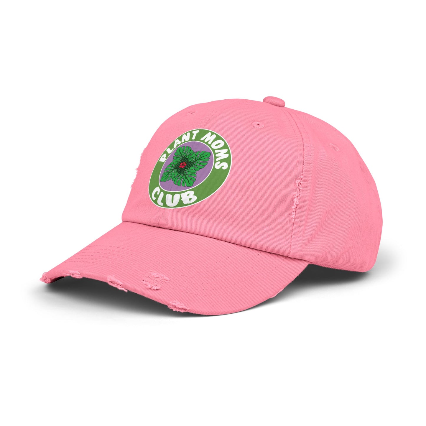 Plant Moms Club Distressed Cap