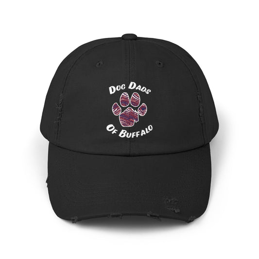 The Pawffalo Dog Dad Distressed Cap