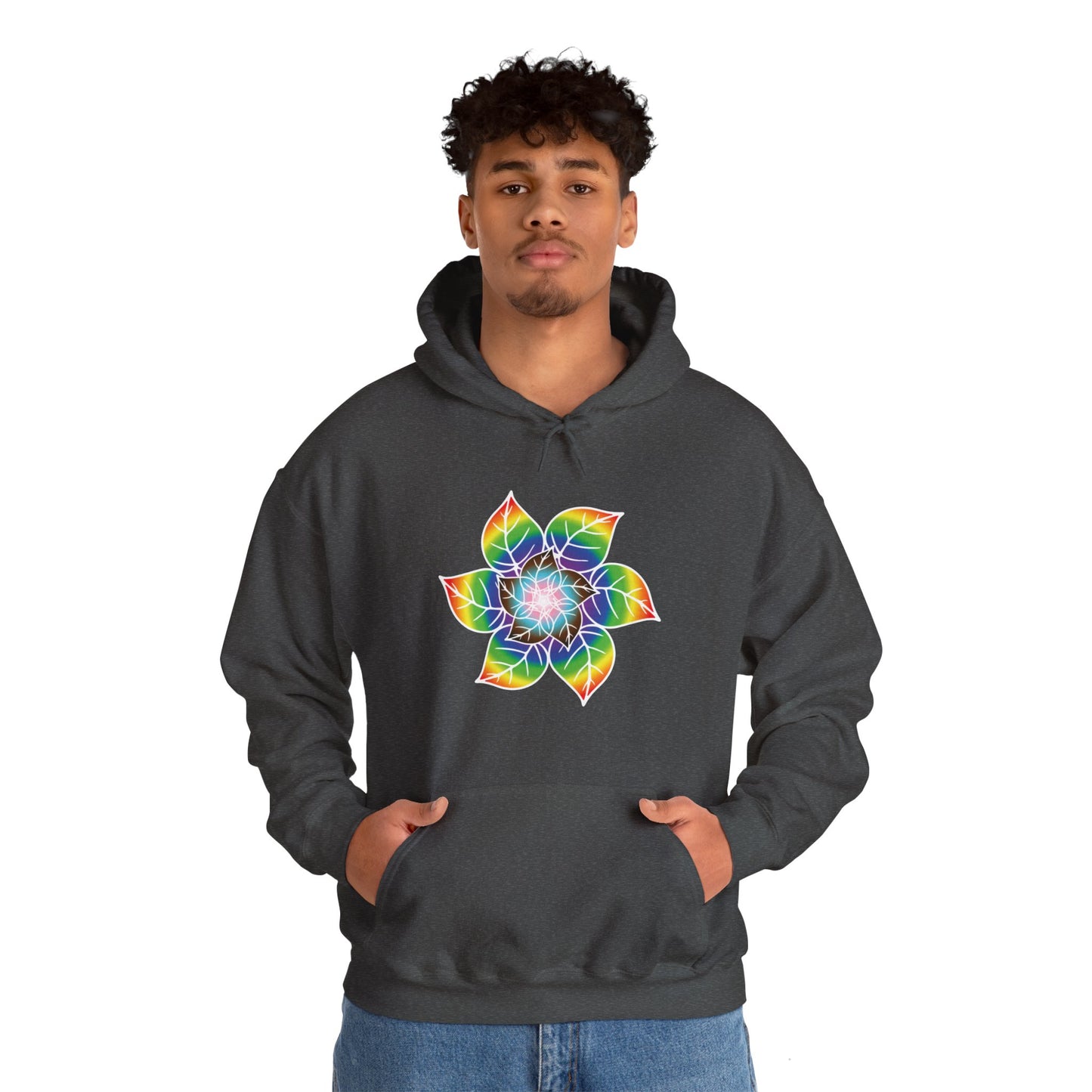 Flower Leaf Pride Hoodie