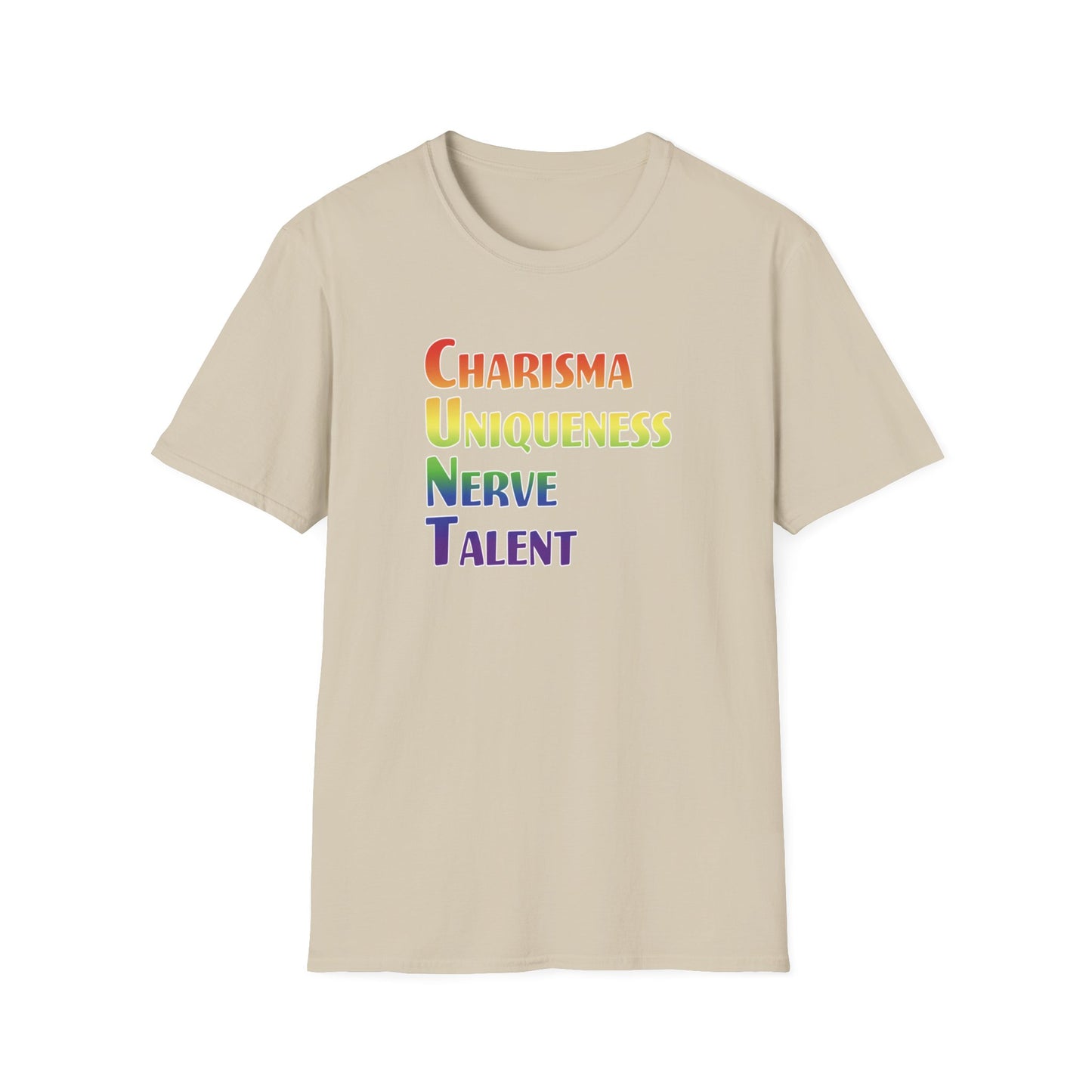 Charisma, Uniqueness, Nerve, T… Shirt