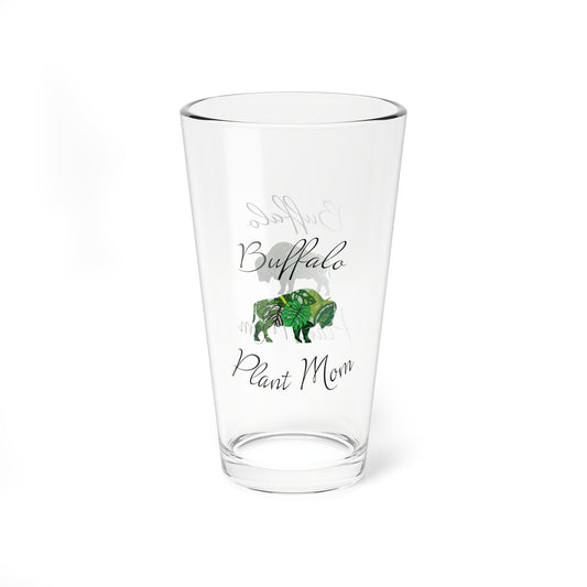 Buffalo Plant Mom Club Glass