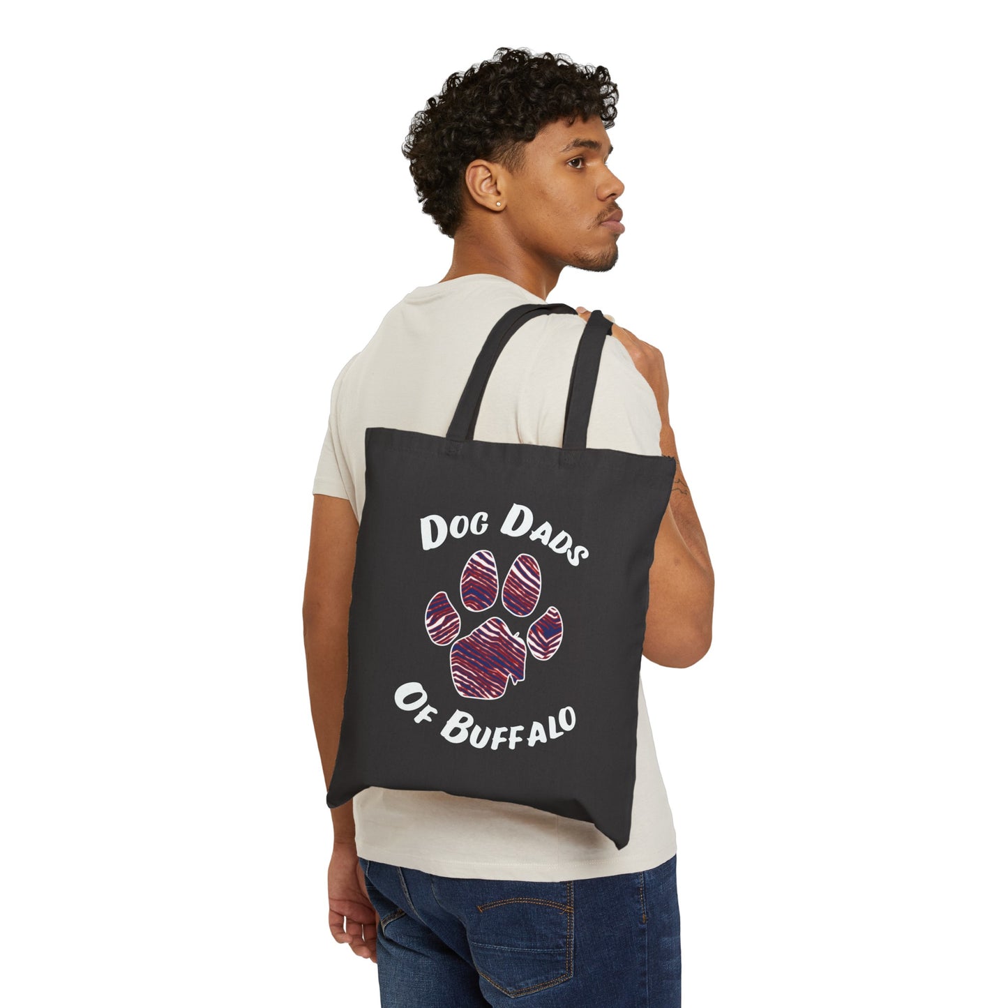 The Pawffalo Dog Dad Tote Bag