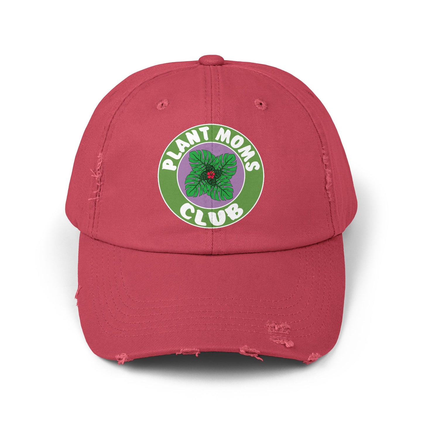 Plant Moms Club Distressed Cap