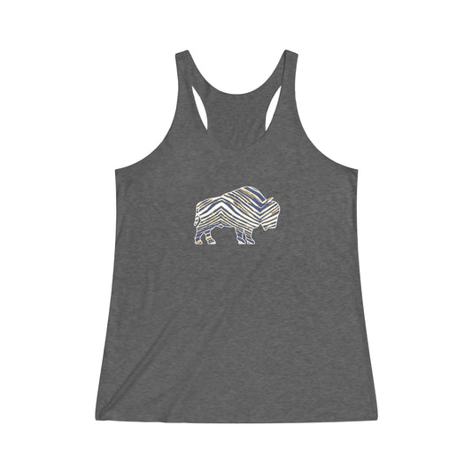 Buffalo Game Day Women's Tri-Blend Racerback Tank