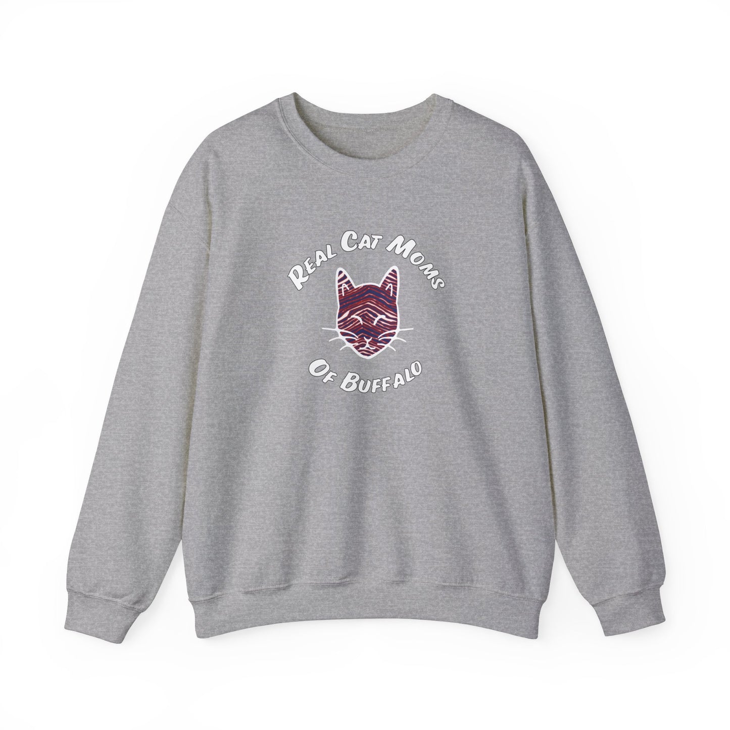 Real Cat Moms of Buffalo Sweatshirt