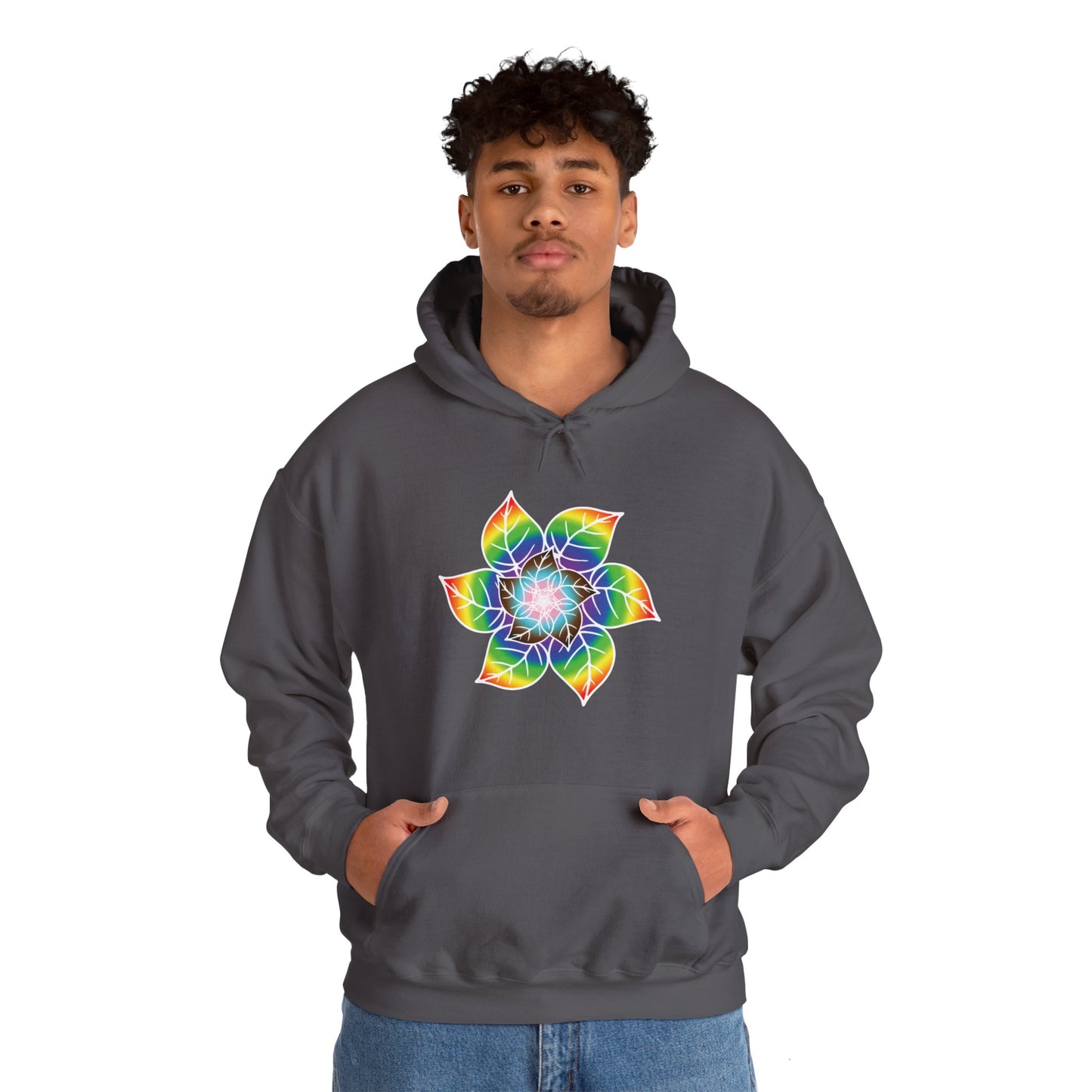 Flower Leaf Pride Hoodie