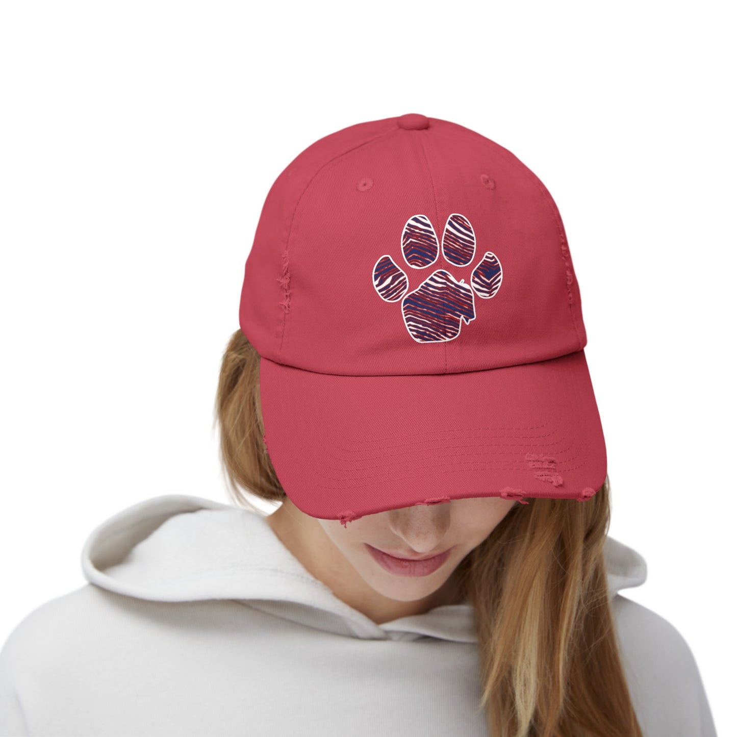 The Pawffalo Game Day Distressed Cap