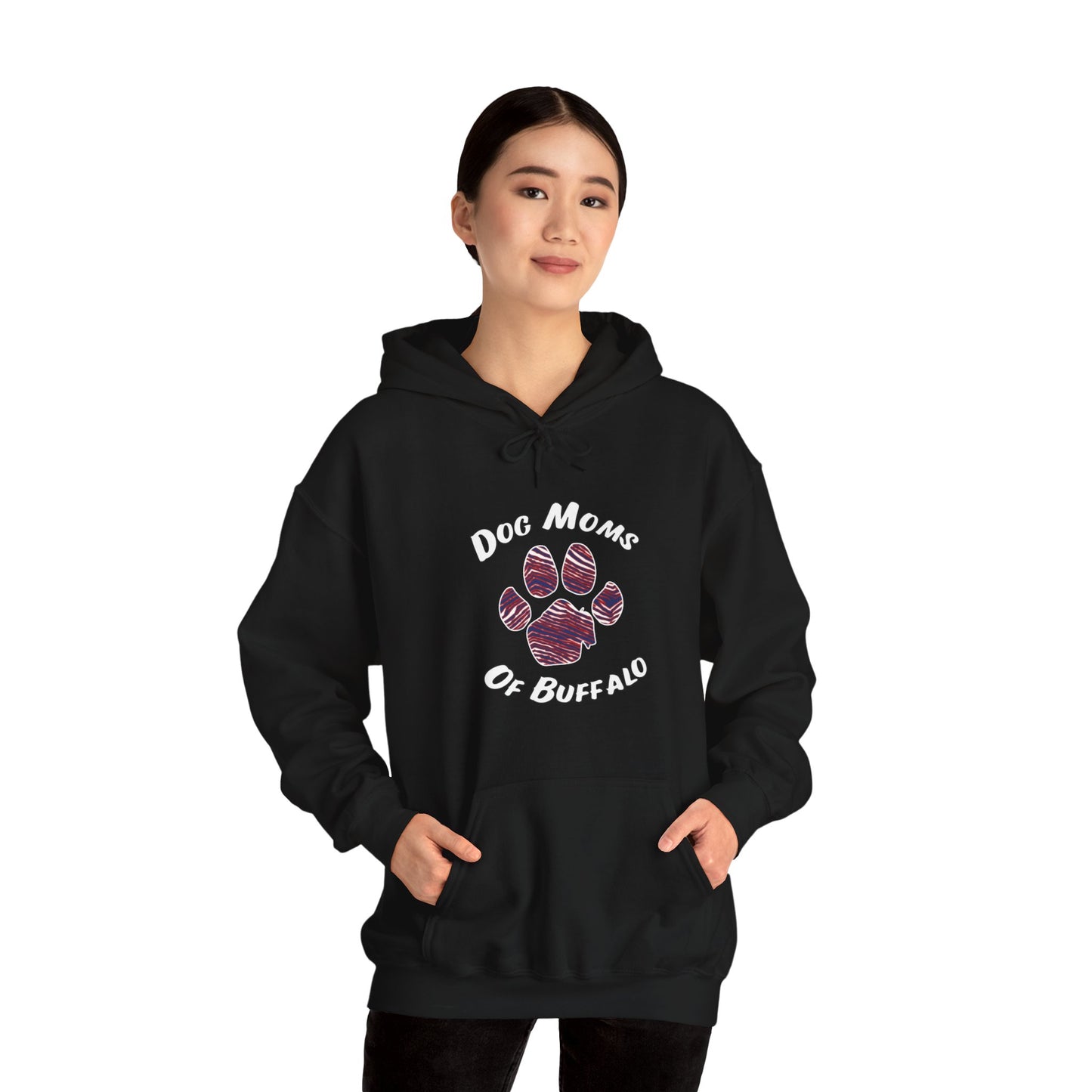 The Pawffalo Dog Mom Hoodie