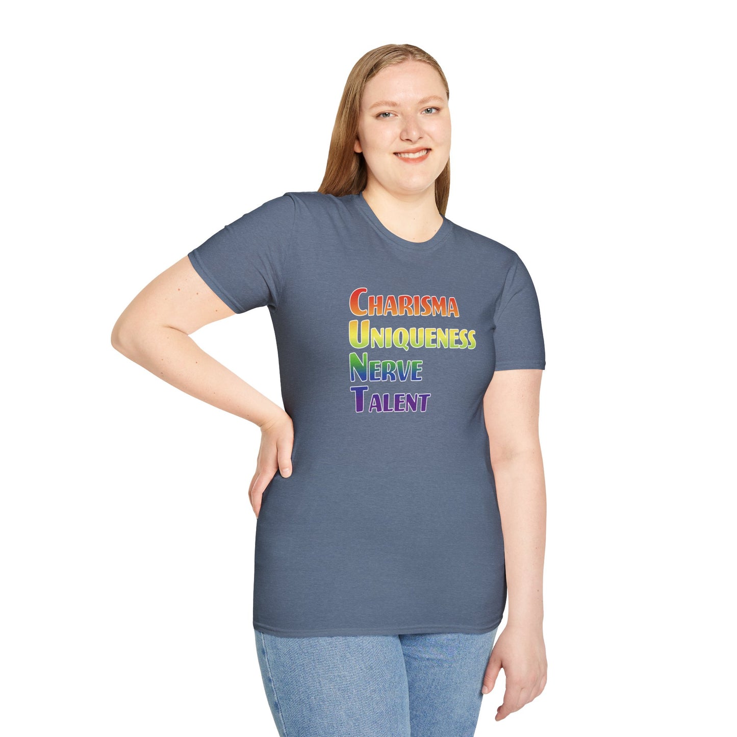 Charisma, Uniqueness, Nerve, T… Shirt