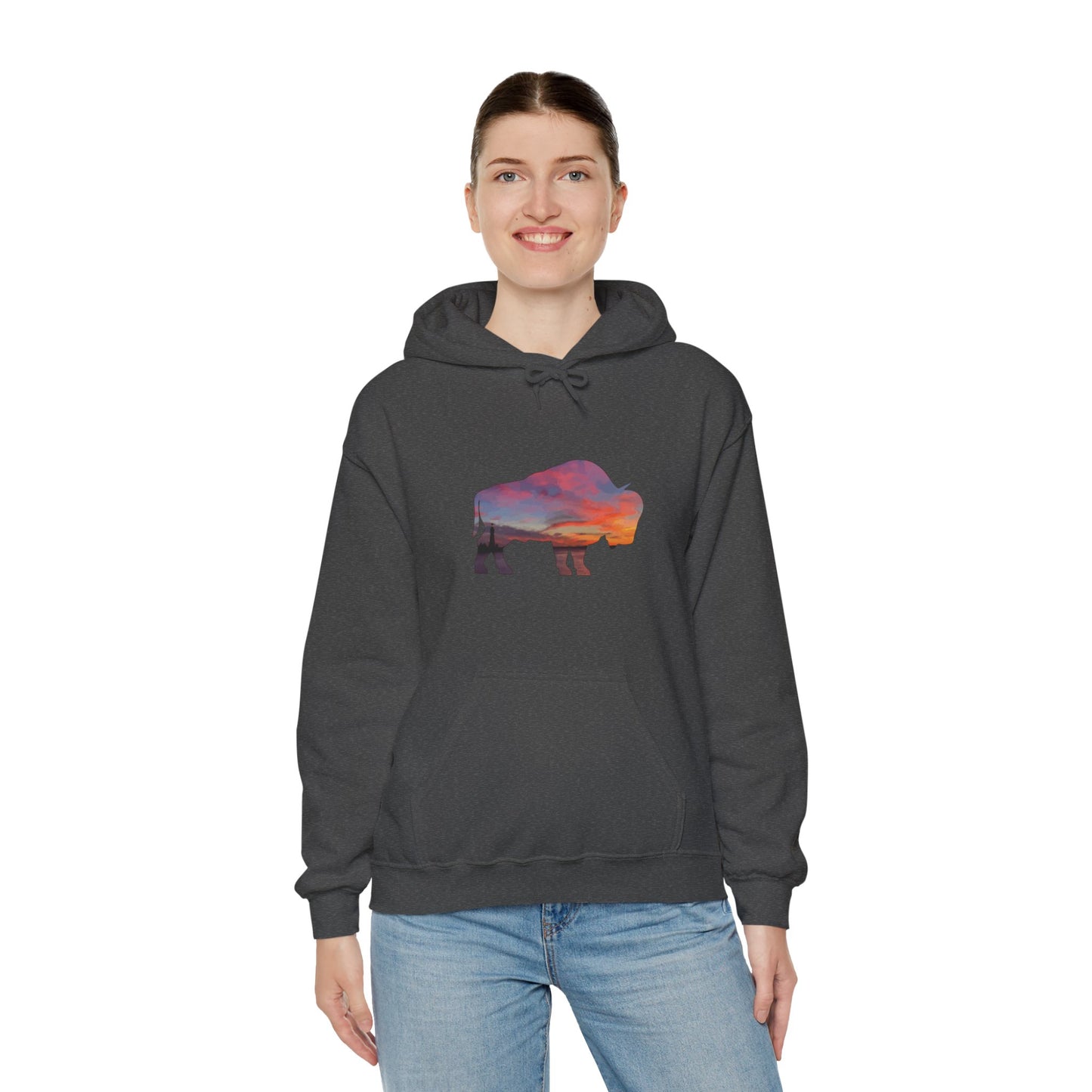 Buffalo Waterfront Sunset Hoodie