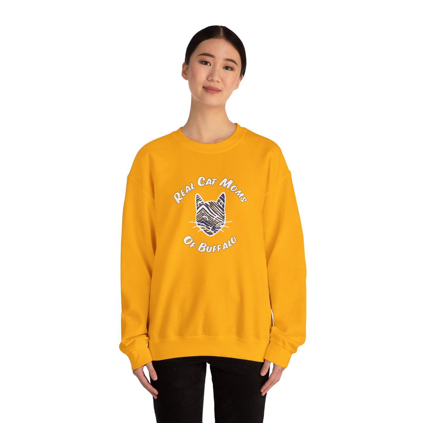 Real Cat Moms of Buffalo Sweatshirt