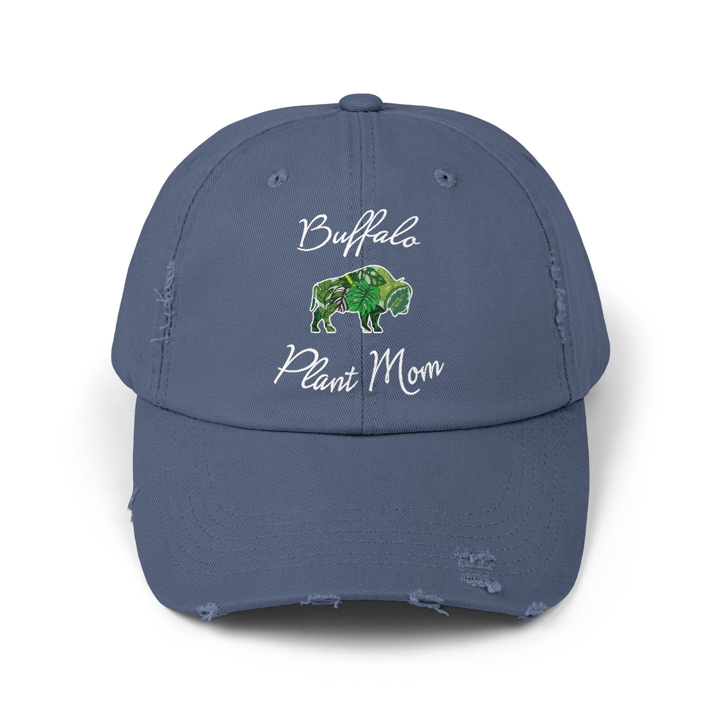 Buffalo Plant Mom Distressed Cap