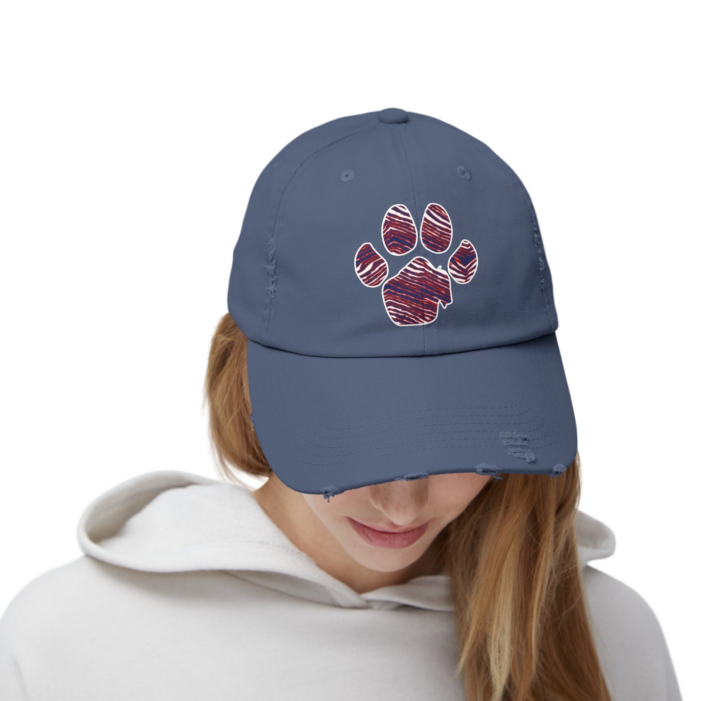 The Pawffalo Game Day Distressed Cap