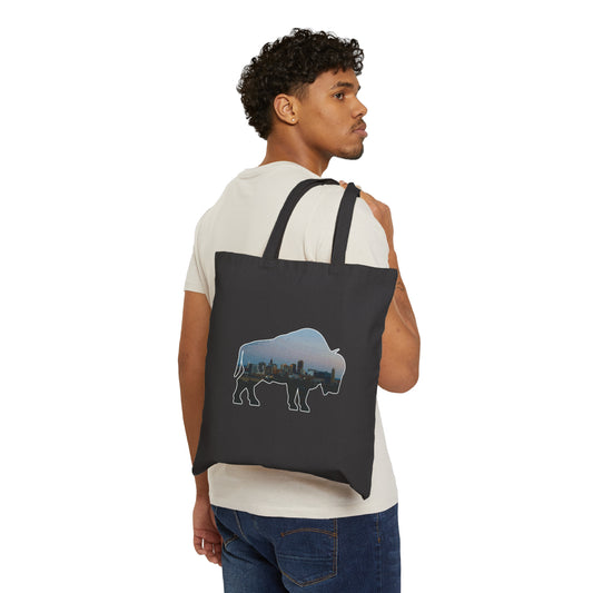 Buffalo Skyline Tote Bag