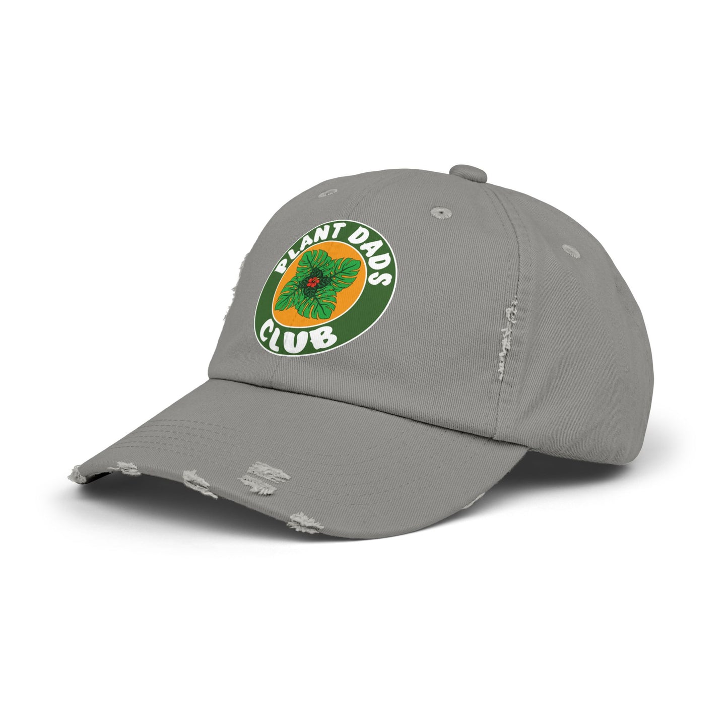 Plant Dads Club Distressed Cap