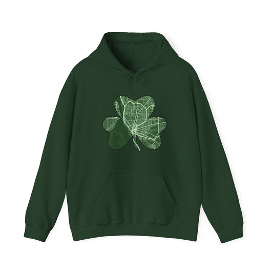 Map of Buffalo St. Patrick’s Day Hoodie