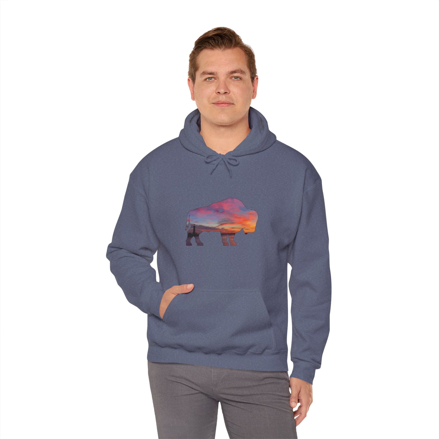 Buffalo Waterfront Sunset Hoodie