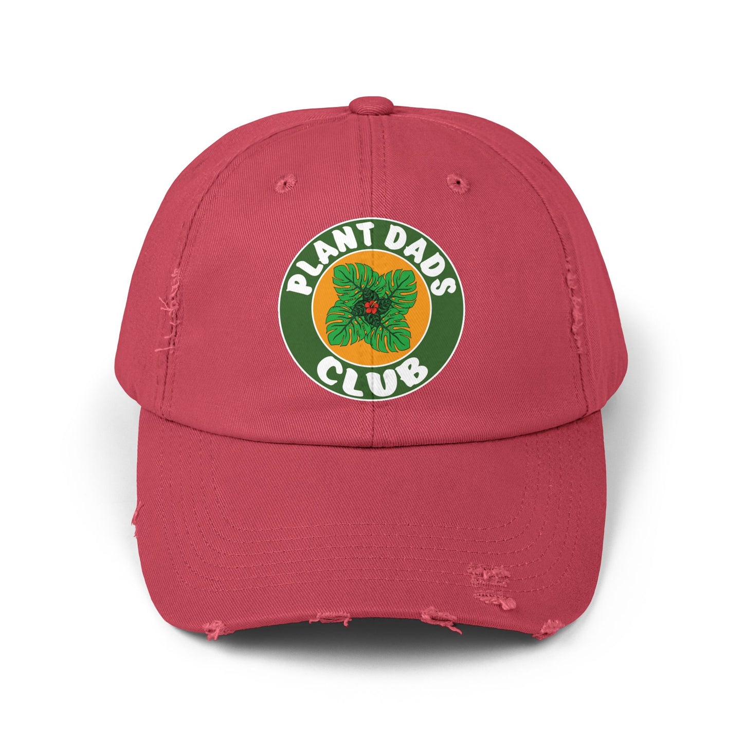 Plant Dads Club Distressed Cap