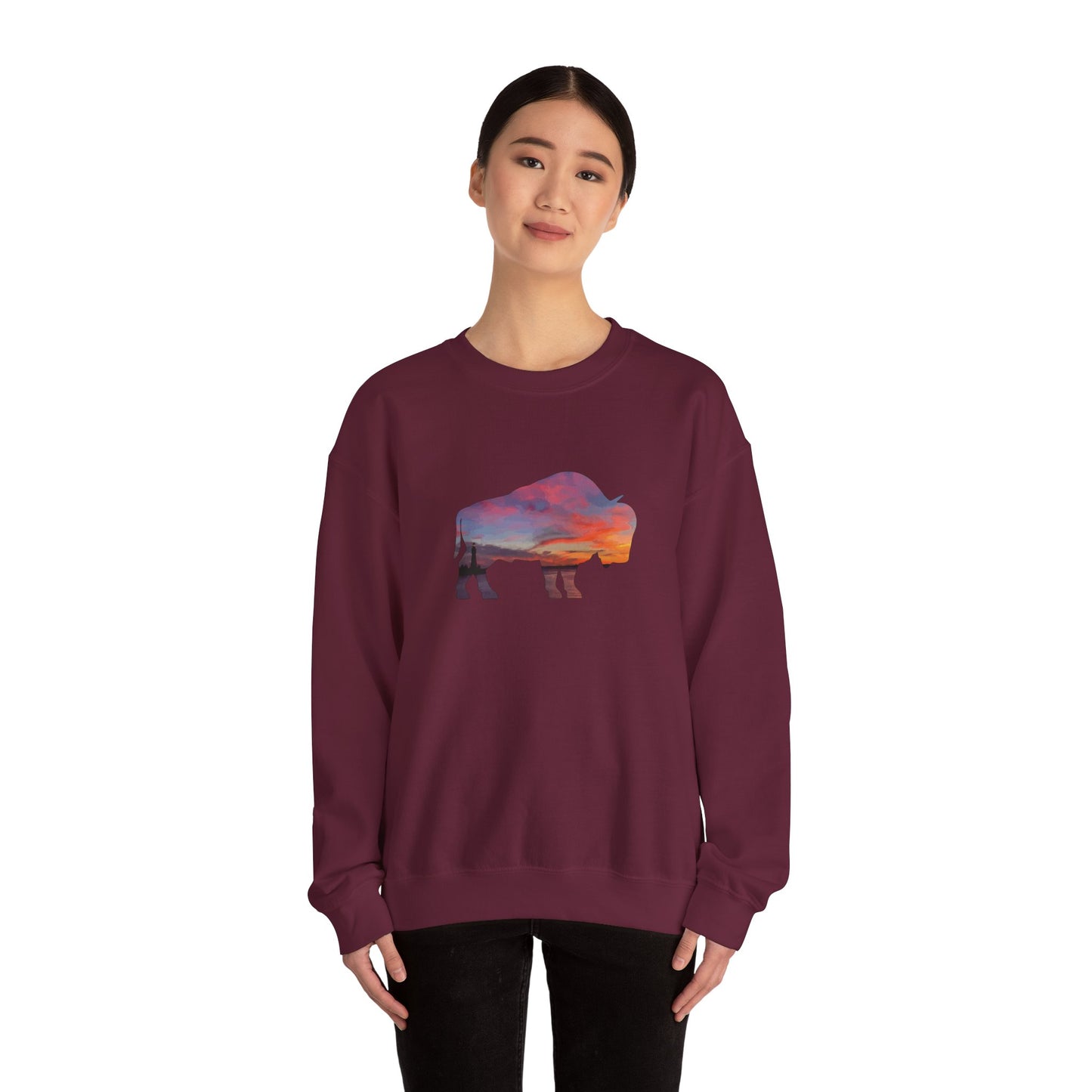 Buffalo Waterfront Sunset Sweatshirt