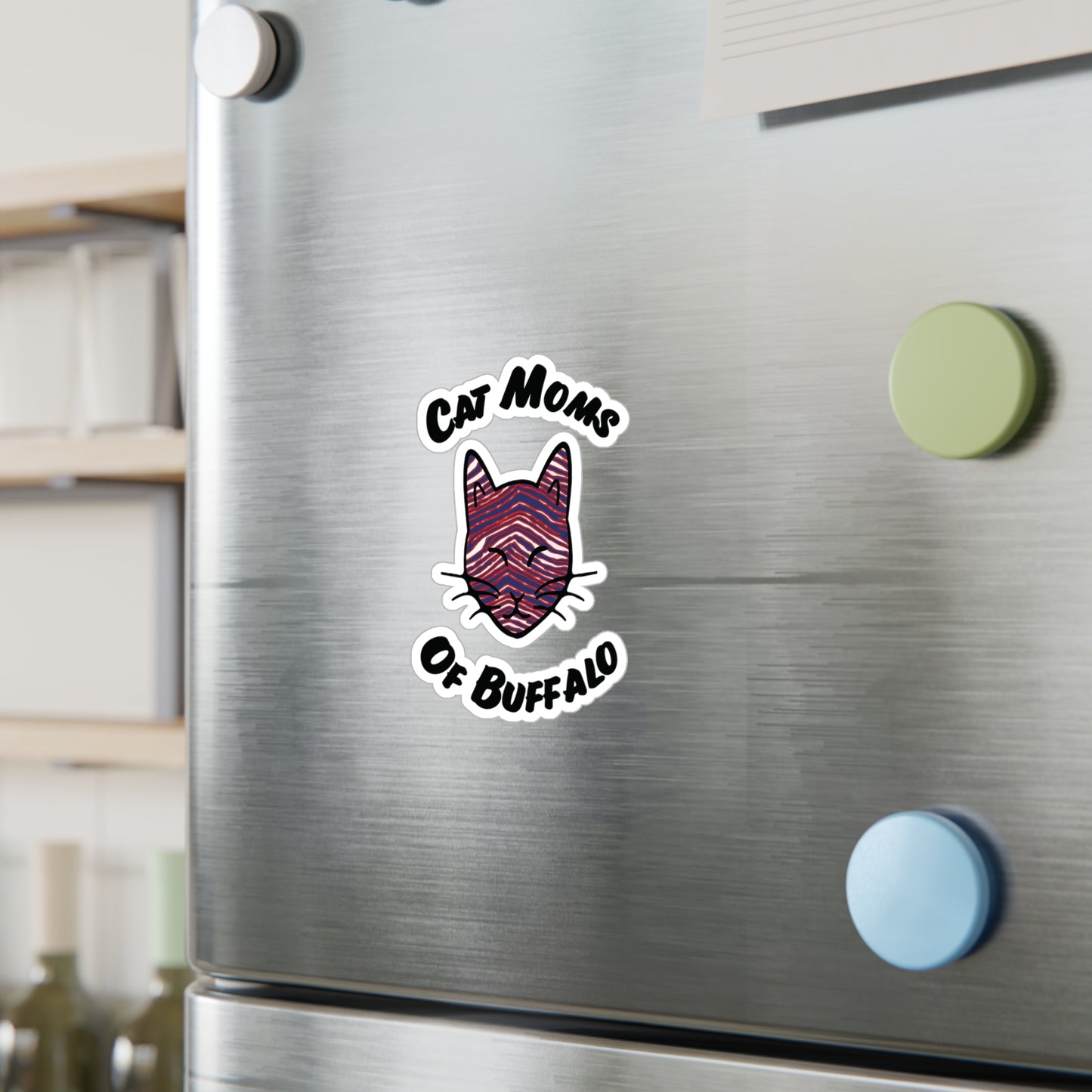 The Cat Mom Vinyl Decal