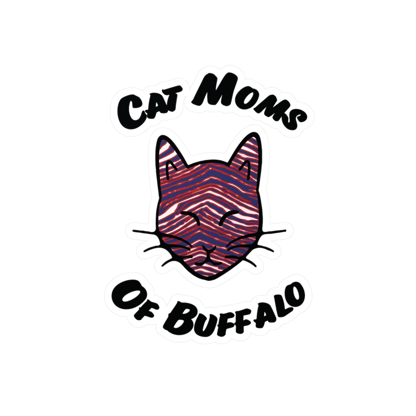 The Cat Mom Vinyl Decal