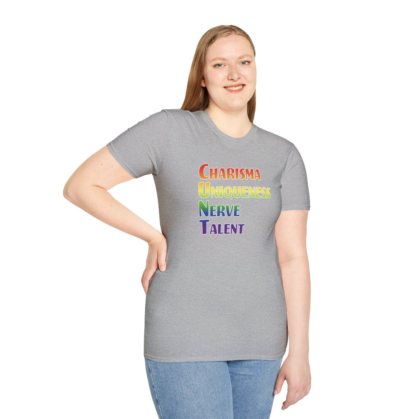 Charisma, Uniqueness, Nerve, T… Shirt