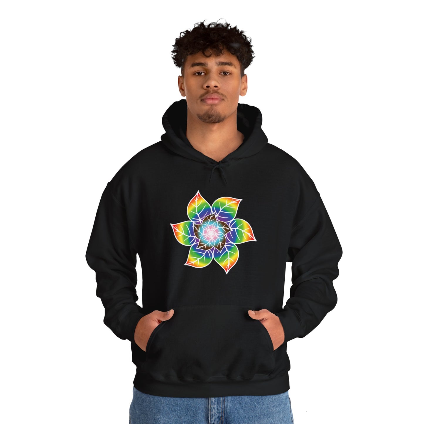 Flower Leaf Pride Hoodie