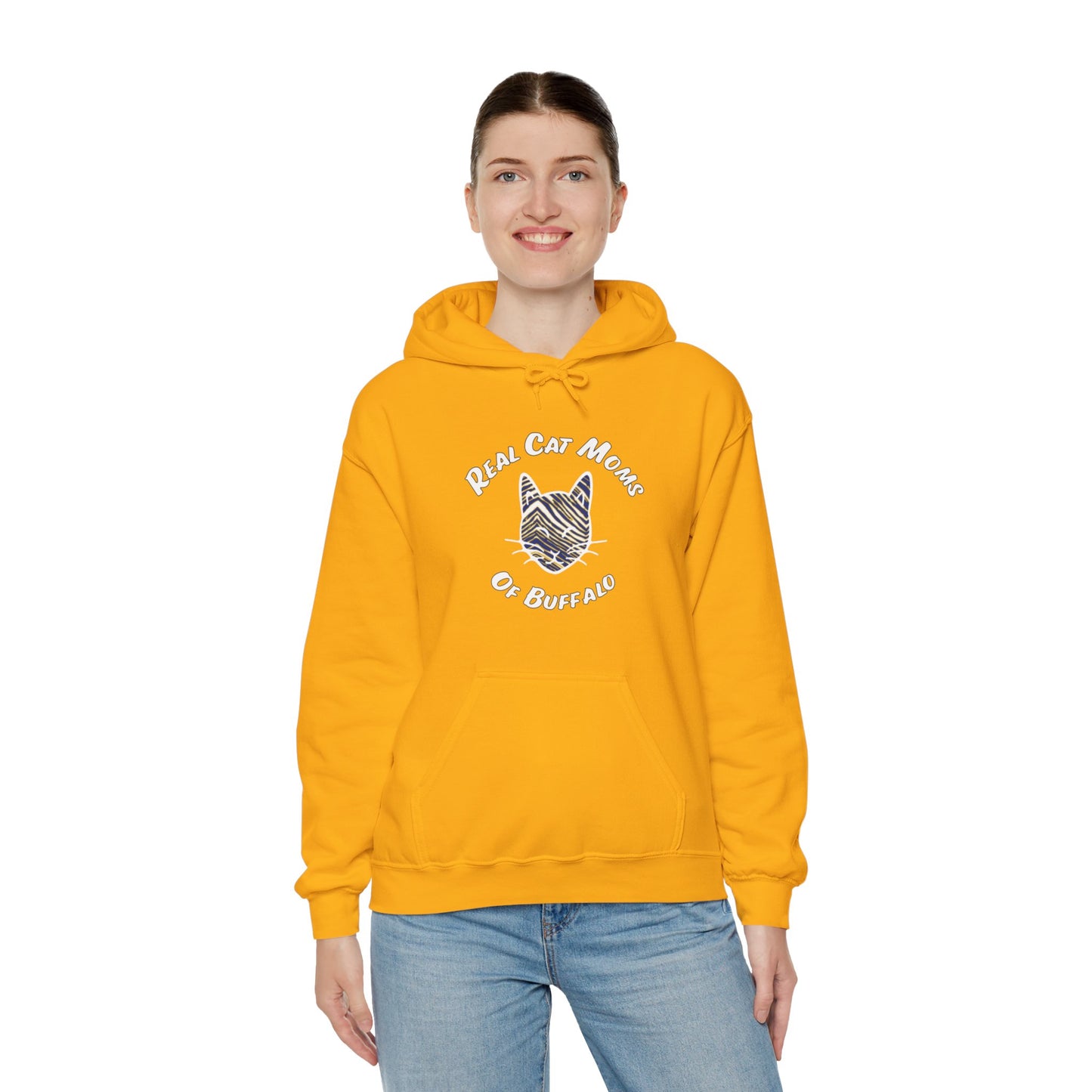 Real Cat Moms of Buffalo Hoodie