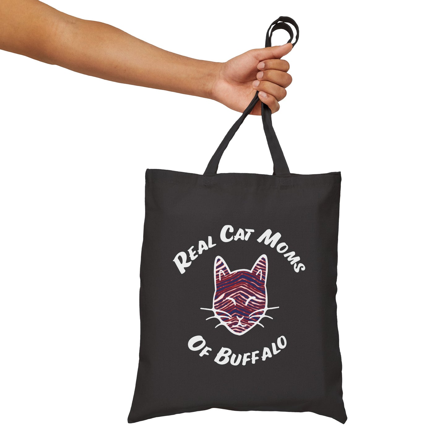 Real Cat Moms of Buffalo Tote Bag