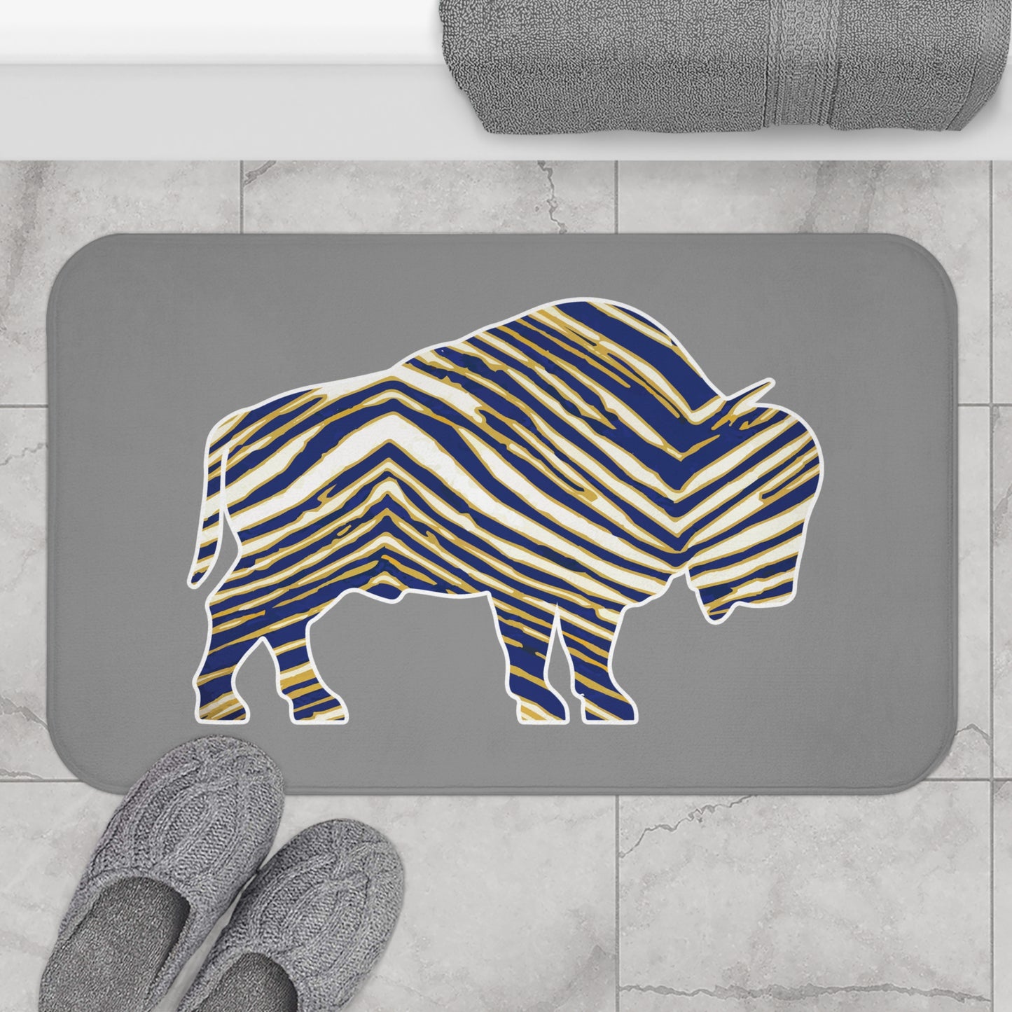 The Buffalo Game Day Bath Mat