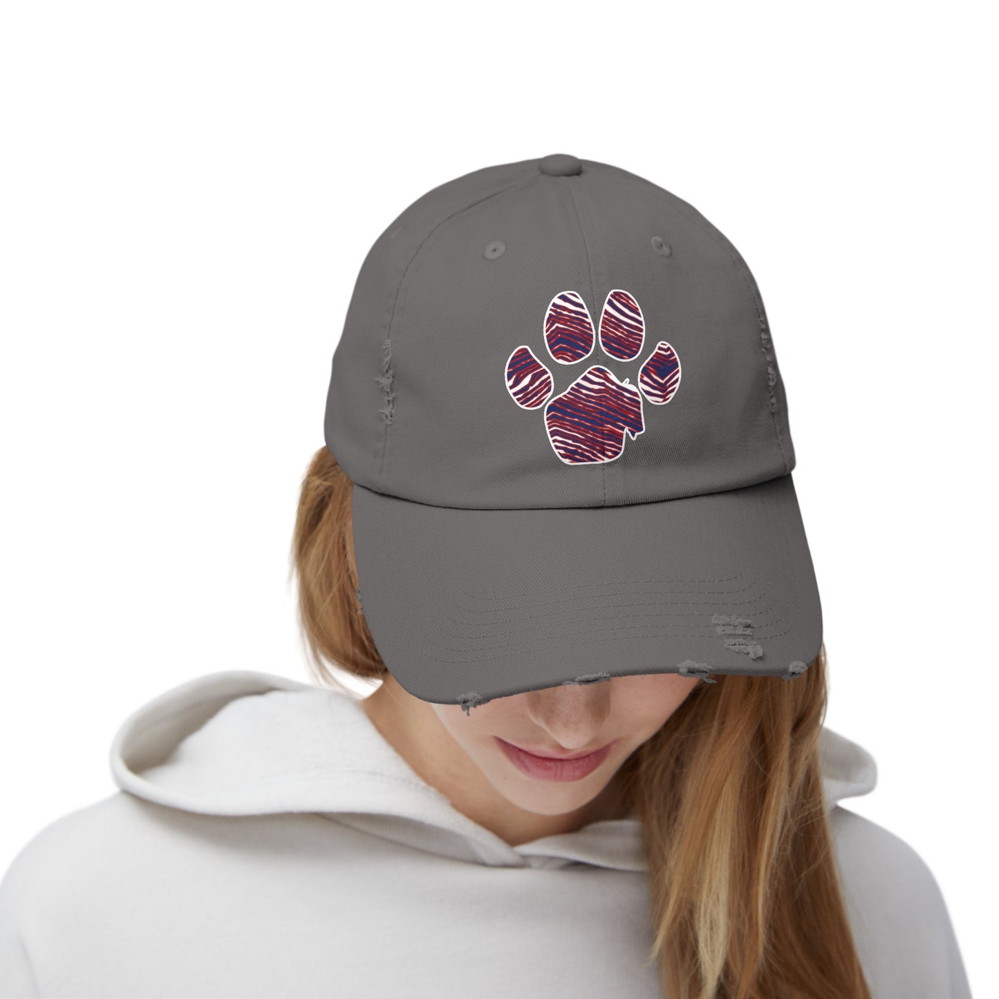 The Pawffalo Game Day Distressed Cap