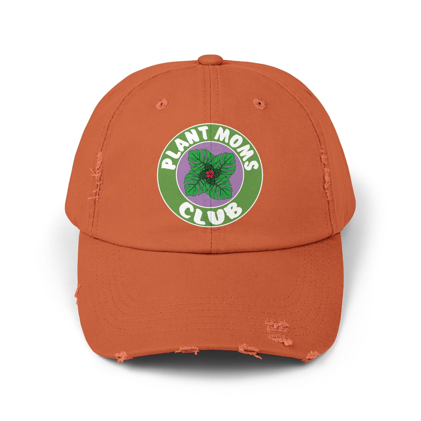 Plant Moms Club Distressed Cap