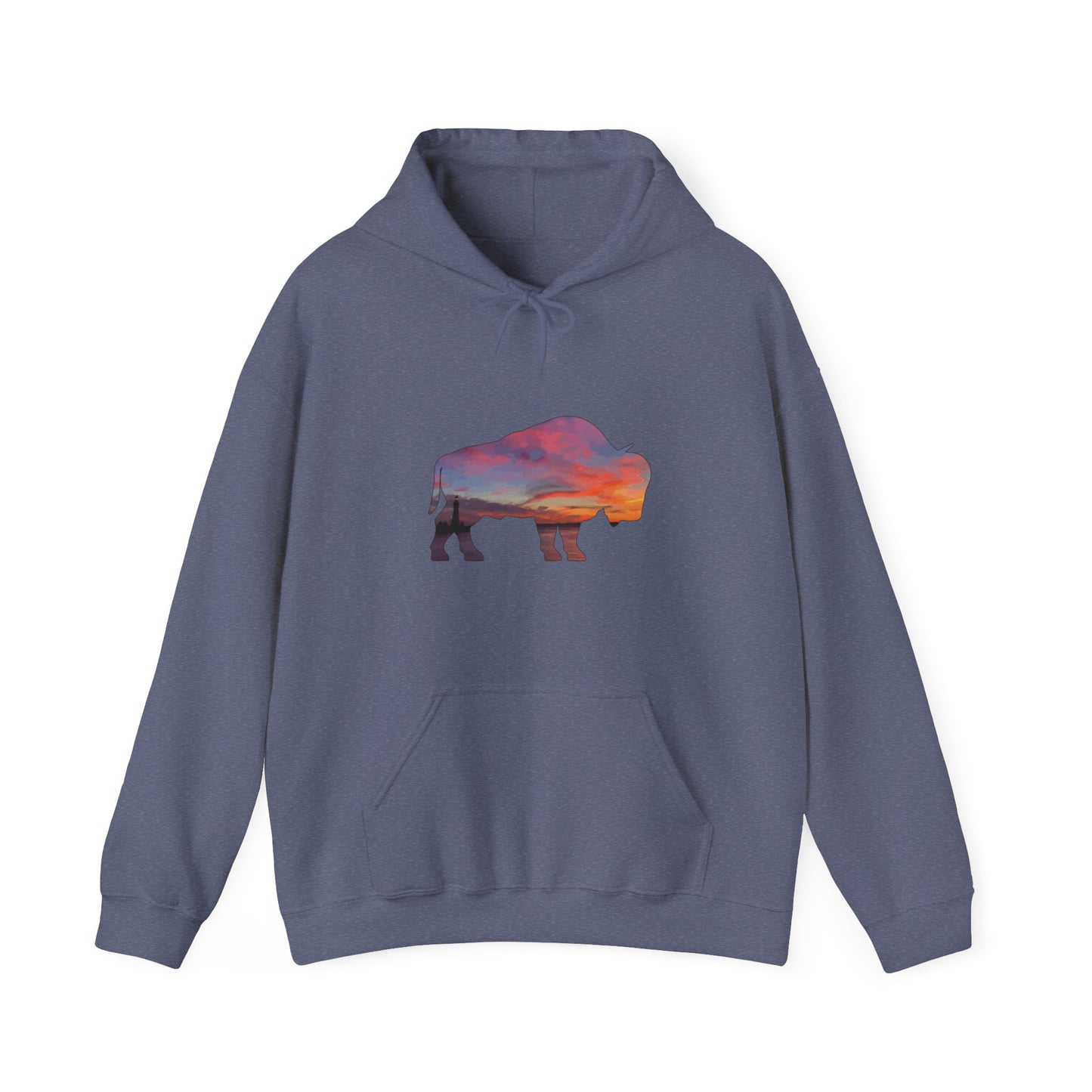 Buffalo Waterfront Sunset Hoodie