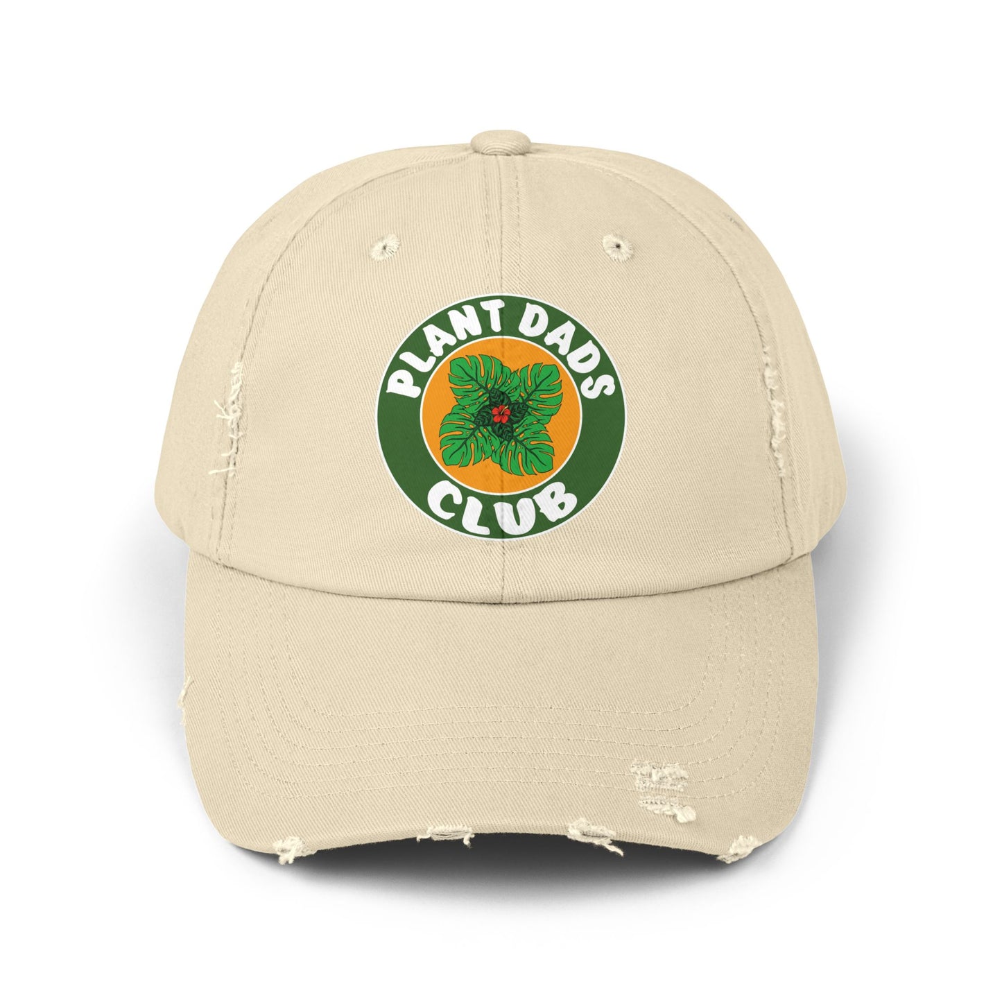 Plant Dads Club Distressed Cap