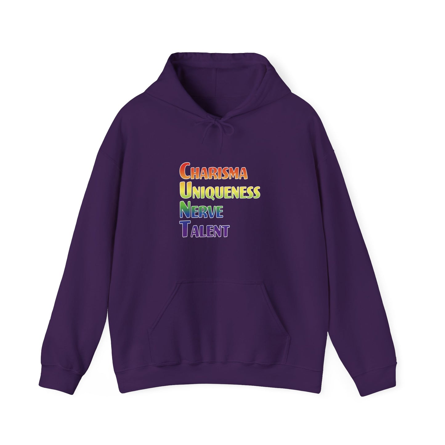 Charisma, Uniqueness, Nerve, T… Hoodie